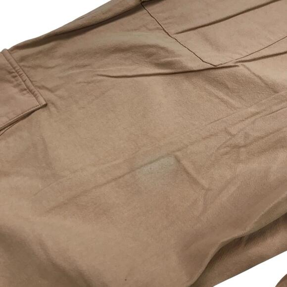 Skims Kim Kardashian Cover Up Cargo Pants Large L Ochre Baggy Oversized K NEW! - Picture 4 of 4